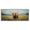 Stupell Industries Shaggy Highland Cow Framed Giclee, design by Petal Prints Design